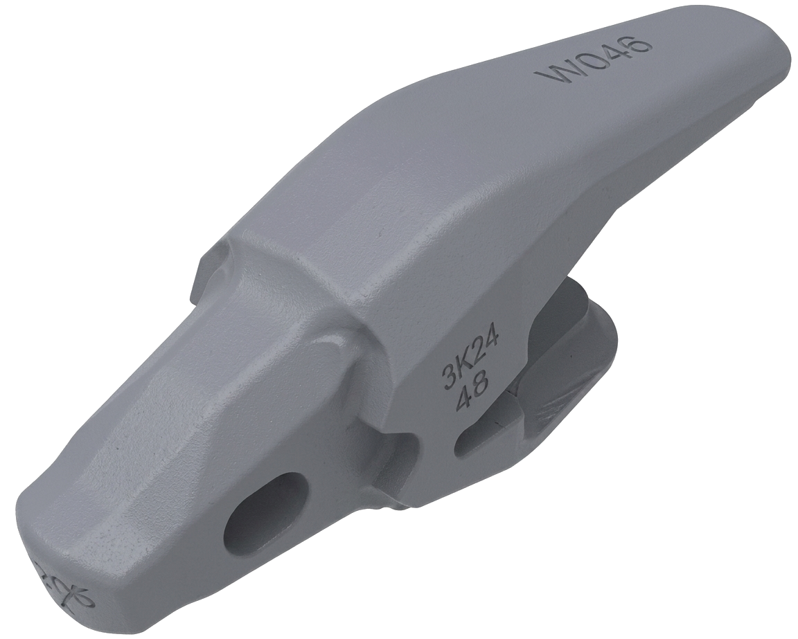 Dent de godet pour engins de chantier